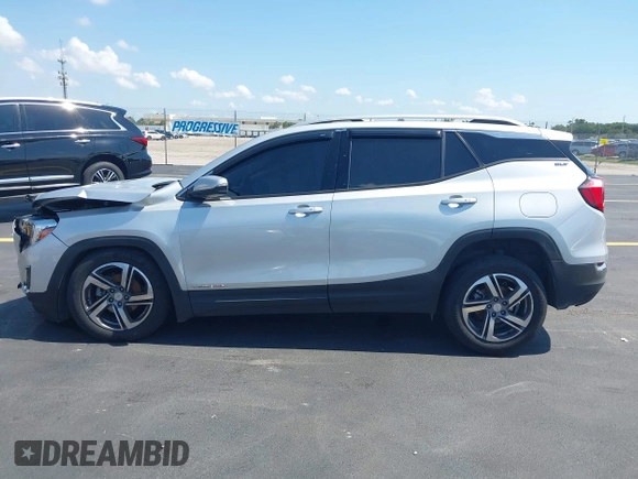 2020 GMC Terrain SLT with VIN 3GKALPEV5LL268272, listed as a IAAI auction lot 42239719 with 91,029 mi miles and . Bid and sale history available at DreamBid. Image 14.