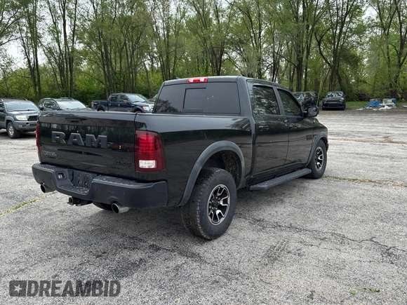 2016 Ram 1500 Rebel z VIN 1C6RR7YT2GS171455, wystawiony jako Copart lot #54708635 z przebiegiem 150 421 mil mil oraz Tytuł czysty. Historia ofert i sprzedaży dostępna na DreamBid. Obrazek 4.