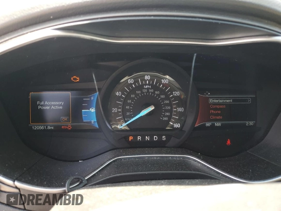 2016 Ford Fusion Titanium с VIN 3FA6P0K93GR117637, выставлен на аукционе Copart как лот 59928825 с пробегом 120 561 миль миль и Списание • Salvage title. История ставок и продаж доступна на DreamBid. Изображение 9.