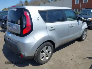 2015 Kia Soul with VIN KNDJN2A26F7767966, listed as a IAAI auction lot 42079812 with 25,870 mi miles and . Bid and sale history available at DreamBid. Image 4.
