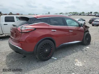 2015 Nissan Murano SV with VIN 5N1AZ2MG0FN289210, listed as a Copart auction lot 55344804 with 158,098 mi miles and Salvage Title. Bid and sale history available at carsss.com. Image 3.