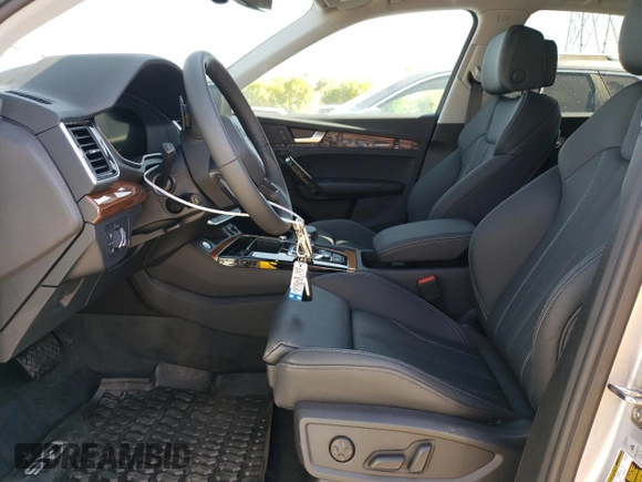 2024 Audi Q5 S line Premium with VIN WA1G2AFY5R2084291, listed as a Copart auction lot 72341454 with 656 mi miles and Salvage title. Bid and sale history available at DreamBid. Image 7.