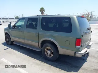 2001 Ford Excursion Limited z VIN 1FMNU42S91EA39377, wystawiony jako IAAI lot #42359734 z przebiegiem 156 168 mil mil oraz . Historia ofert i sprzedaży dostępna na DreamBid. Obrazek 3.