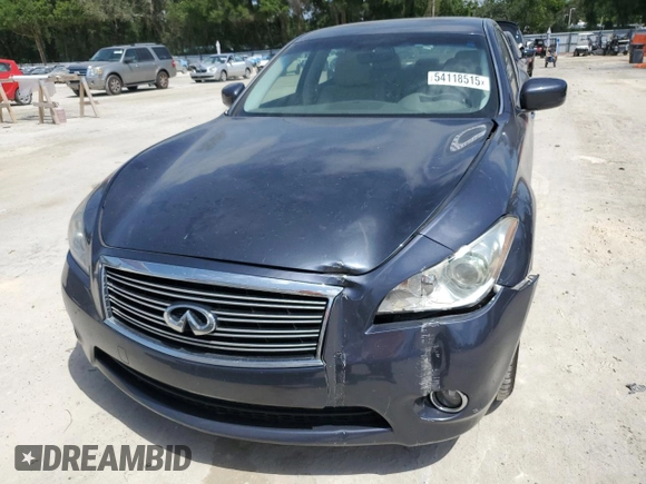 2011 Infiniti M37 with VIN JN1BY1AP8BM326422, listed as a Copart auction lot 54118515 with 111,592 mi miles and Salvage Title. Bid and sale history available at carsss.com. Image 5.