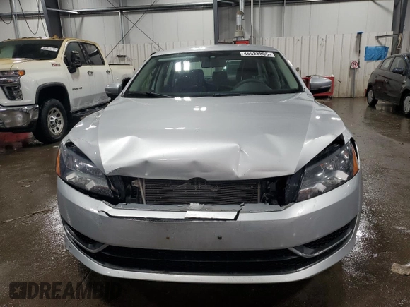 2014 Volkswagen Passat Wolfsburg Edition with VIN 1VWAS7A36EC028159, listed as a Copart auction lot 46528805 with 139,832 mi miles and Clean title. Bid and sale history available at DreamBid. Image 5.