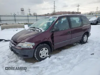 1999 Dodge Caravan with VIN 2B4FP25B0XR195266, listed as a Copart auction lot 88239375 with 105,290 mi miles and Salvage title. Bid and sale history available at DreamBid. Image 1.