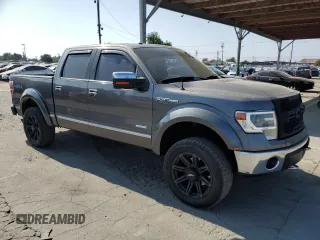 2013 Ford F-150 XL with VIN 1FTFW1ET6DFA19009, listed as a Copart auction lot 62916325 with 132,497 mi miles and Salvage title. Bid and sale history available at DreamBid. Image 4.