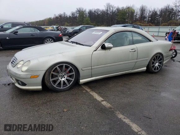 2004 Mercedes-Benz CL 500/600 with VIN WDBPJ75J94A040257, listed as a Copart auction lot 55802635 with 83,180 mi miles and Clean Title. Bid and sale history available at DreamBid. Image 1.