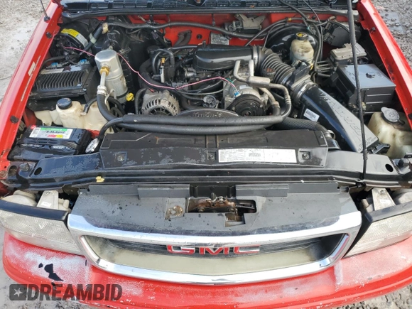2000 GMC Sonoma SLS z VIN 1GTCS19W1Y8146005, wystawiony jako Copart lot #44068505 z przebiegiem 283 782 mil mil oraz Szkody całkowita. Historia ofert i sprzedaży dostępna na DreamBid. Obrazek 11.
