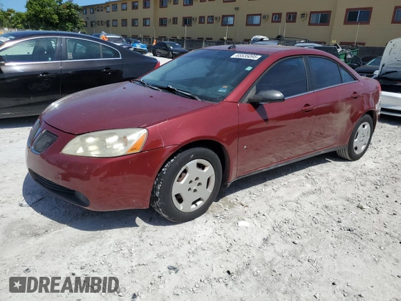 2008 Pontiac G6 1SV Value Leader with VIN 1G2ZF57B084197755, listed as a Copart auction lot 65535095 with 147,679 mi miles and Clean title. Bid and sale history available at DreamBid. Image 1.