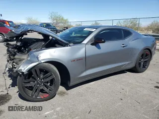 2021 Chevrolet Camaro 1LT with VIN 1G1FA1RSXM0126995, listed as a Copart auction lot 56005805 with 54,771 mi miles and Salvage title. Bid and sale history available at DreamBid. Image 1.