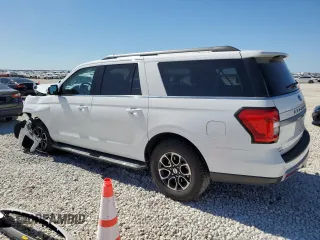 2022 Ford Expedition Max XLT z VIN 1FMJK1HT5NEA58324, wystawiony jako Copart lot #54058565 z przebiegiem Nie podano mil oraz Szkoda całkowita • Salvage title. Historia ofert i sprzedaży dostępna na DreamBid. Obrazek 2.