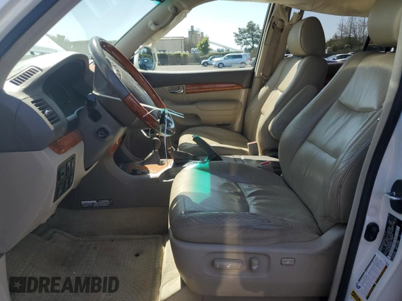 2007 Lexus GX 470 z VIN JTJBT20X170131745, wystawiony jako Copart lot #51630635 z przebiegiem 175 288 mil mil oraz Szkody całkowita. Historia ofert i sprzedaży dostępna na DreamBid. Obrazek 7.