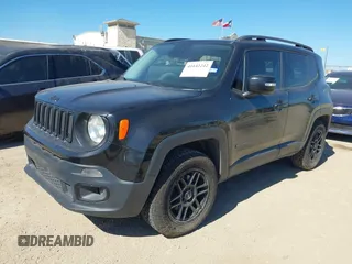 2016 Jeep Renegade Latitude with VIN ZACCJBBT1GPD65532, listed as a IAAI auction lot 41642242 with 124,608 mi miles. Bid and sale history available at carsss.com. Image 17.
