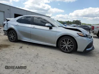 2021 Toyota Camry SE Nightshade with VIN 4T1G11AK5MU515443, listed as a Copart auction lot 52325085 with 55,963 mi miles and Salvage Title. Bid and sale history available at DreamBid. Image 4.