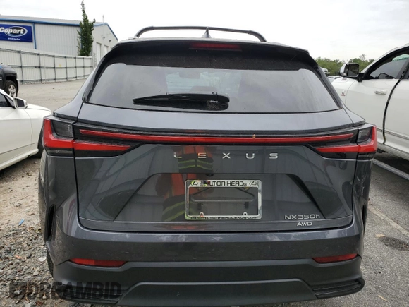 2022 Lexus NX with VIN 2T2GKCEZ8NC009023, listed as a Copart auction lot 74852064 with 20,454 mi miles and Salvage Title. Bid and sale history available at carsss.com. Image 6.