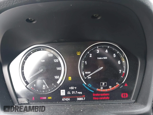 2022 BMW X1 xDrive28i z VIN WBXJG9C0XN5U89973, wystawiony jako IAAI lot #41508343 z przebiegiem 67 424 mil mil oraz . Historia ofert i sprzedaży dostępna na DreamBid. Obrazek 7.