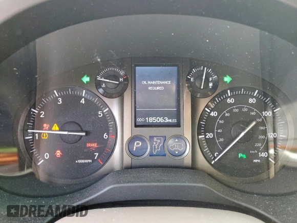 2010 Lexus GX 460 Premium with VIN JTJJM7FXXA5017699, listed as a Copart auction lot 50470045 with 185,063 mi miles and Salvage title. Bid and sale history available at DreamBid. Image 9.