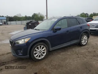 2013 Mazda CX-5 Grand Touring with VIN JM3KE2DE9D0131386, listed as a Copart auction lot 52195605 with 221,124 mi miles and Clean Title. Bid and sale history available at carsss.com. Image 1.