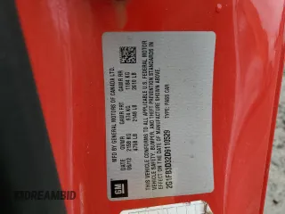 2013 Chevrolet Camaro LT with VIN 2G1FB3D32D9110529, listed as a Copart auction lot 50945235 with 166,837 mi miles and Salvage title. Bid and sale history available at DreamBid. Image 15.