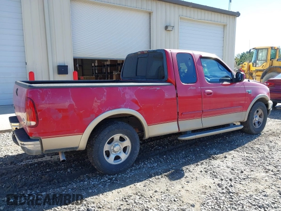 1999 Ford F-150 XL with VIN 1FTRX17LXXNA18592, listed as a IAAI auction lot 40929037 with 1 mi miles. Bid and sale history available at carsss.com. Image 6.