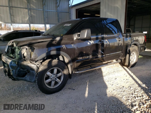 2010 Nissan Titan LE with VIN 1N6BA0EC4AN315443, listed as a Copart auction lot 85303574 with 221,248 mi miles and Salvage Title. Bid and sale history available at carsss.com. Image 1.