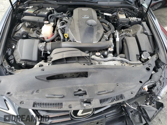 2017 Lexus IS with VIN JTHBA1D27H5054352, listed as a Copart auction lot 54737955 with 71,141 mi miles and Salvage Title. Bid and sale history available at carsss.com. Image 11.