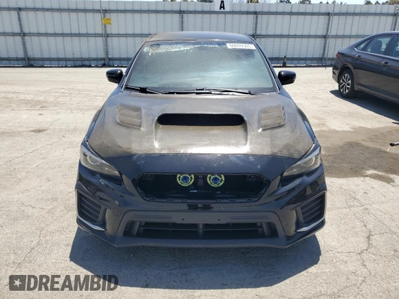 2018 Subaru WRX STI with VIN JF1VA2M64J9839455, listed as a Copart auction lot 60698505 with Not provided miles and Salvage title. Bid and sale history available at DreamBid. Image 5.