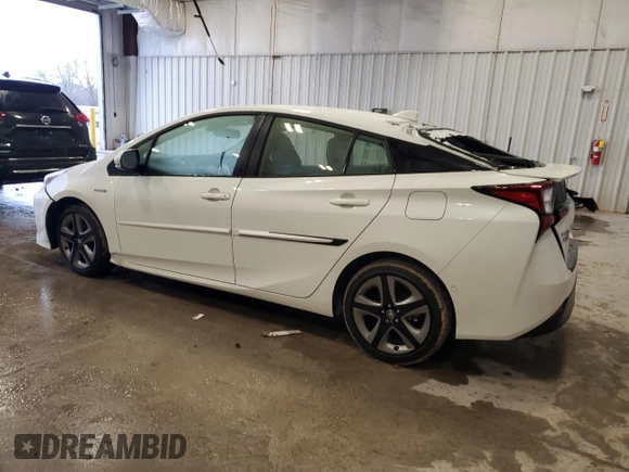 2020 Toyota Prius L Eco z VIN JTDKARFU9L3106230, wystawiony jako Copart lot #43336865 z przebiegiem 34 116 mil mil oraz Nie do naprawy • Non repairable. Historia ofert i sprzedaży dostępna na DreamBid. Obrazek 2.