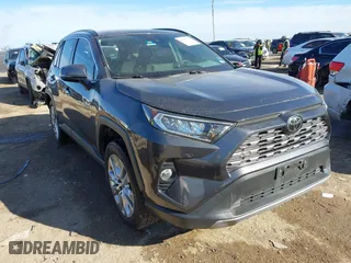2019 Toyota RAV4 Limited with VIN JTMN1RFV6KD037382, listed as a IAAI auction lot 41353734 with 81,730 mi miles. Bid and sale history available at carsss.com. Image 1.