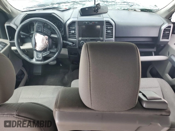 2018 Ford F-150 XL with VIN 1FTEW1CP1JKC93187, listed as a Copart auction lot 55758315 with Not provided miles and Salvage title. Bid and sale history available at DreamBid. Image 8.