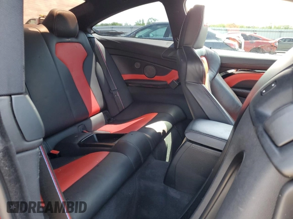 2020 BMW M4 z VIN WBS4Y9C05LFJ77020, wystawiony jako Copart lot #56002775 z przebiegiem 31 953 mil mil oraz Szkoda całkowita • Salvage title. Historia ofert i sprzedaży dostępna na DreamBid. Obrazek 10.
