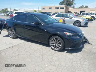 2014 Lexus IS 350 z VIN JTHBE1D27E5013865, wystawiony jako IAAI lot #42265754 z przebiegiem 147 724 mil mil oraz . Historia ofert i sprzedaży dostępna na DreamBid. Obrazek 1.