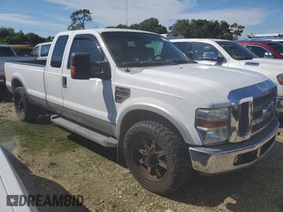 2008 Ford Super Duty F-250 SRW XL with VIN 1FTSX20R48EB48343, listed as a Copart auction lot 72230754 with 81,807 mi miles and Salvage Title. Bid and sale history available at carsss.com. Image 4.