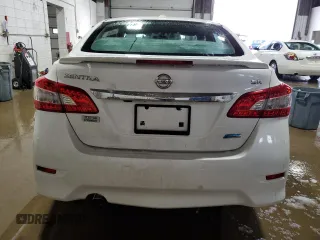 2013 Nissan Sentra S with VIN 3N1AB7APXDL709856, listed as a Copart auction lot 48317025 with 172,603 mi miles and Salvage Title. Bid and sale history available at DreamBid. Image 6.