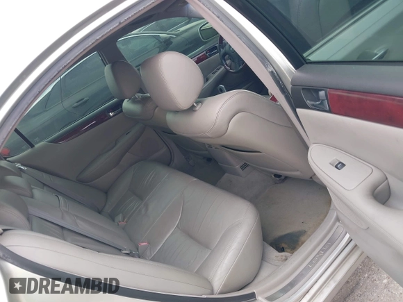 2003 Lexus ES 300 with VIN JTHBF30G730114098, listed as a IAAI auction lot 41793862 with 162,984 mi miles and . Bid and sale history available at DreamBid. Image 8.