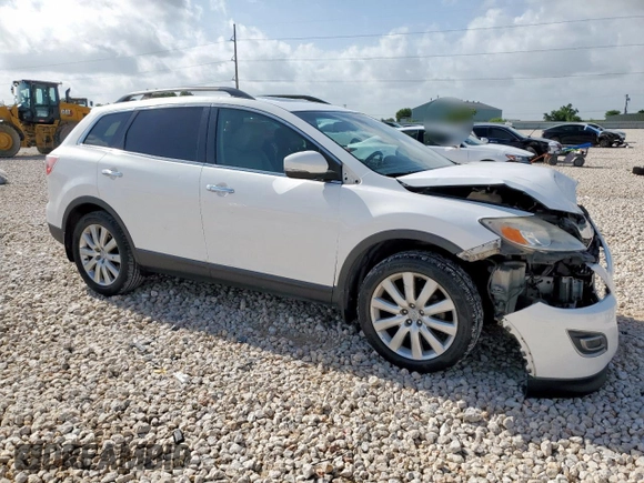 2010 Mazda CX-9 Grand Touring with VIN JM3TB2MA5A0238683, listed as a Copart auction lot 61385315 with 231,207 mi miles and Salvage title. Bid and sale history available at DreamBid. Image 4.