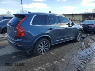 2023 Volvo XC90 Core with VIN YV4L12PV4P1955683, listed as a Copart auction lot 45292395 with 38,749 mi miles and Salvage Title. Bid and sale history available at DreamBid. Image 3.