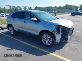 2021 Ford Edge Titanium with VIN 2FMPK3K97MBA15391, listed as a IAAI auction lot 42711656 with 40,723 mi miles and . Bid and sale history available at DreamBid. Image 1.
