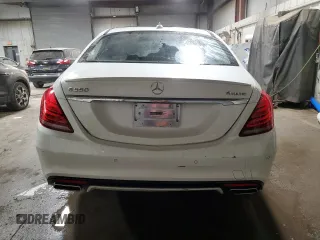 2015 Mercedes-Benz S 550 with VIN WDDUG8FB0FA077724, listed as a Copart auction lot 83636774 with 55,436 mi miles and Salvage Title. Bid and sale history available at carsss.com. Image 6.