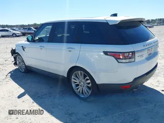 2017 Land Rover Range Rover Sport SE with VIN SALWG2FVXHA143864, listed as a IAAI auction lot 41855429 with 105,323 mi miles. Bid and sale history available at carsss.com. Image 3.