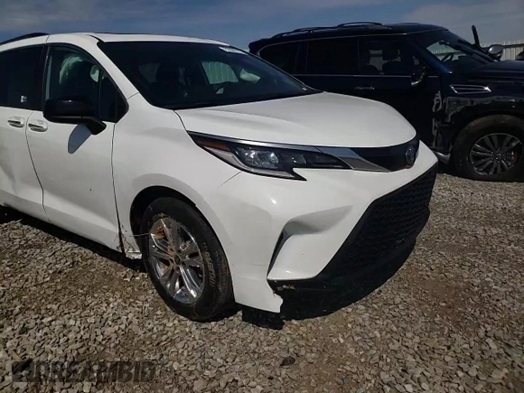 2023 Toyota Sienna XSE with VIN 5TDDSKFC1PS099900, listed as a Copart auction lot 52384175 with Not provided miles and Salvage title. Bid and sale history available at DreamBid. Image 12.