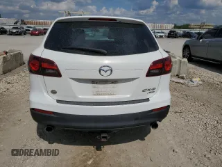 2013 Mazda CX-9 Sport with VIN JM3TB3BA8D0403624, listed as a Copart auction lot 60249494 with 191,894 mi miles and Salvage Title. Bid and sale history available at carsss.com. Image 6.