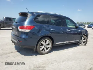 2014 Nissan Pathfinder S with VIN 5N1AR2MM9EC603825, listed as a Copart auction lot 54376525 with 229,783 mi miles and Salvage title. Bid and sale history available at DreamBid. Image 3.
