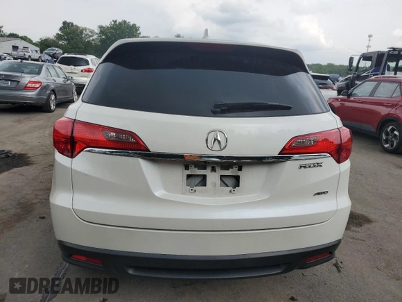 2015 Acura RDX Tech with VIN 5J8TB4H50FL024581, listed as a Copart auction lot 64684374 with 80,280 mi miles and Salvage Title. Bid and sale history available at carsss.com. Image 6.