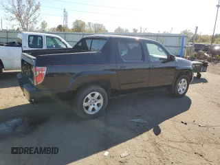2012 Honda Ridgeline RTS with VIN 5FPYK1F47CB454949, listed as a Copart auction lot 76261464 with 75,917 mi miles and Clean Title. Bid and sale history available at carsss.com. Image 3.
