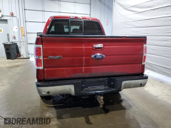 2013 Ford F-150 XL with VIN 1FTFW1ETXDFC16006, listed as a Copart auction lot 48343895 with 107,643 mi miles and Salvage Title. Bid and sale history available at carsss.com. Image 6.