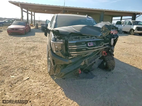 2024 GMC Sierra 1500 AT4 with VIN 1GTUUEEL4RZ131169, listed as a Copart auction lot 42165905 with 0 mi miles and Salvage Title. Bid and sale history available at carsss.com. Image 10.