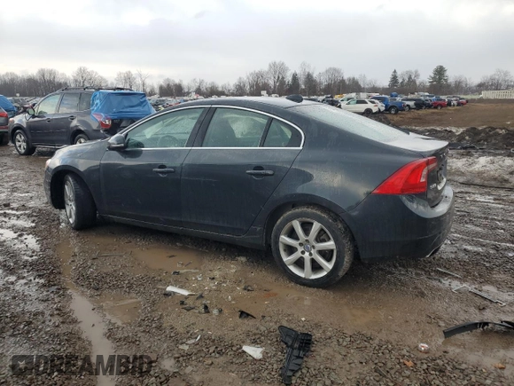 2016 Volvo S60 T5 Premier with VIN YV1612TK5G2402797, listed as a Copart auction lot 50015245 with 62,844 mi miles and Salvage Title. Bid and sale history available at carsss.com. Image 2.