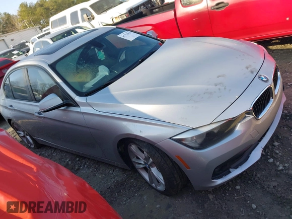 2016 BMW 3 Series 320i with VIN WBA8E1G52GNT35914, listed as a IAAI auction lot 41776031 with 156,193 mi miles and . Bid and sale history available at carsss.com. Image 13.